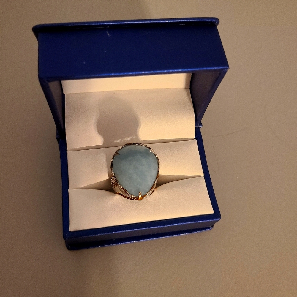 Aquamarine ring